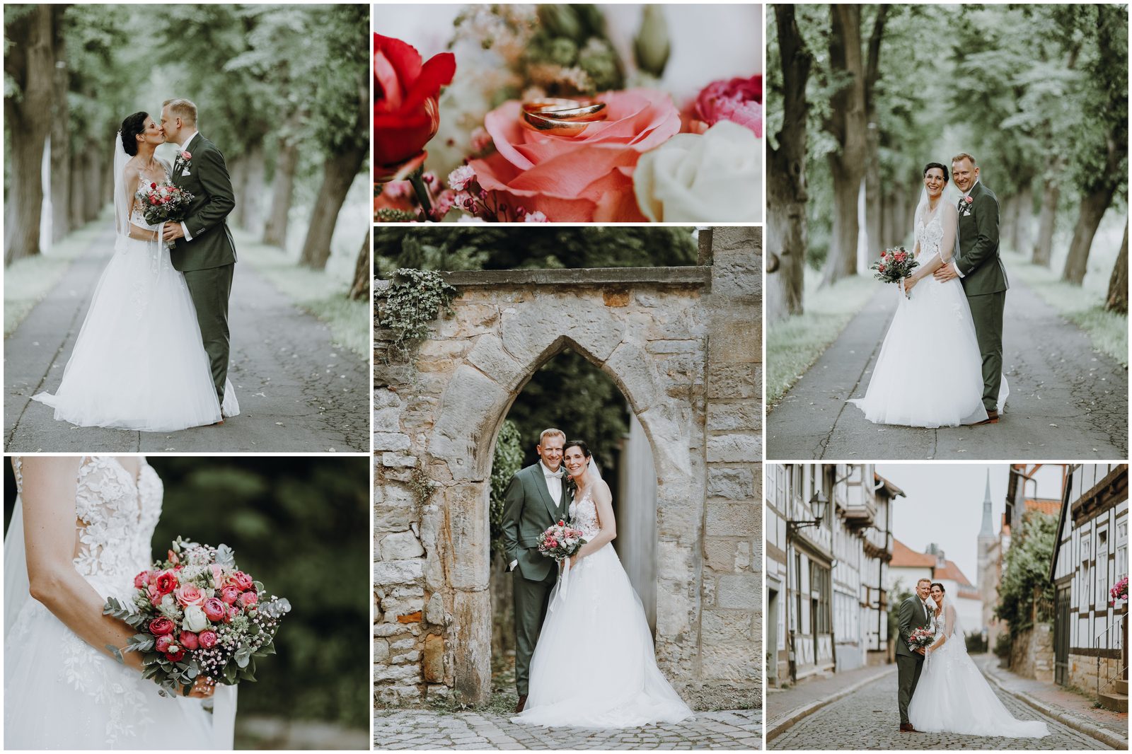 Hochzeit auf dem Osterberg in Hildesheim-Himmelsthür mit Fotos in der Altstadt